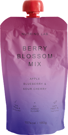 Berry Blossom piure mere, afine și vișine Nutrino Lab