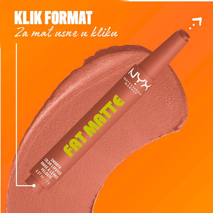 FAT MATTE karmin za usne- 01 Cozy Whipped NYX PROFESSIONAL MAKEUP