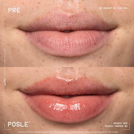SMUSHY SOS maska za usne - 03 peachy pamper NYX PROFESSIONAL MAKEUP