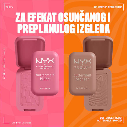 buttermelt blush rumenilo- 05.50 cherry pop NYX PROFESSIONAL MAKEUP