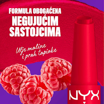  FAT MATTE karmin za usne- 15 Fuzzy Flame NYX PROFESSIONAL MAKEUP