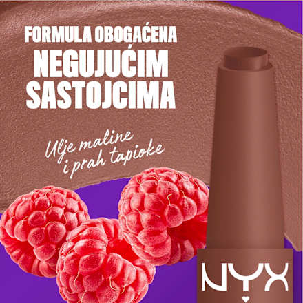 FAT MATTE karmin za usne -  08 Toasty Taupe NYX PROFESSIONAL MAKEUP