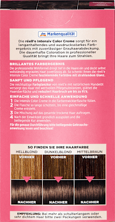 Haarfarbe Intensiv Color Creme 6.21 Kühles Perlmuttbraun réell‘e
