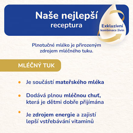 počáteční mléčná kojenecká výživa Premium HMO 1, 0m Sunar