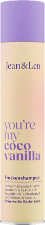 Trockenshampoo you're my coco vanilla Jean&Len