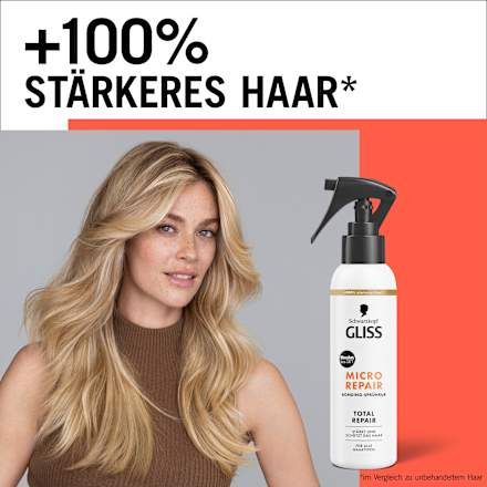 Sprühkur Micro Repair Schwarzkopf GLISS