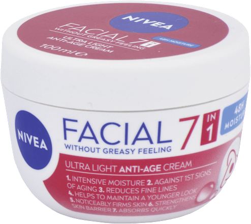 Ultra ľahký pleťový krém proti vráskam Facial 7v1  NIVEA