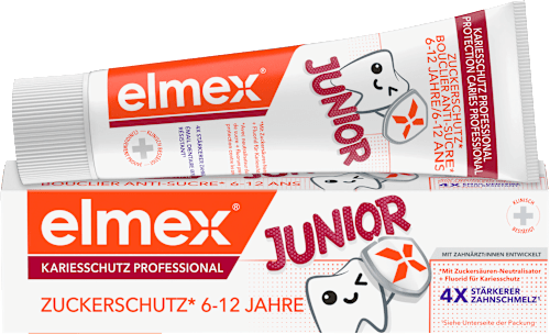Zahnpasta Junior Kariesschutz Professional elmex