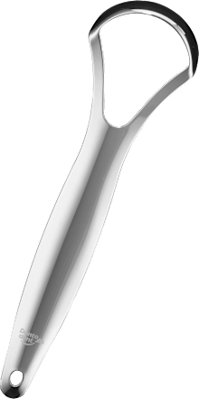 Curățător de limbă PRO+ din oțel inoxidabil Dontodent PRO+