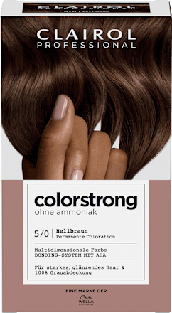 Haarfarbe Permanente Coloration 5/0 Hellbraun  CLAIROL PROFESSIONAL