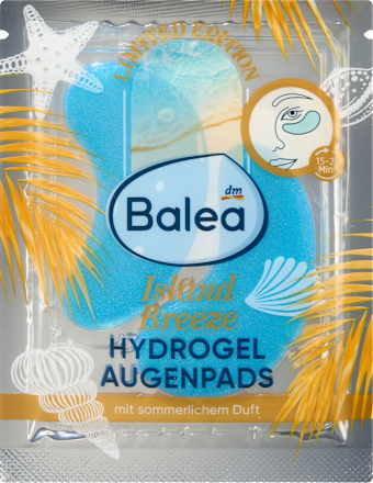 Hidrogel maska za oči Island Breeze – ljetni miris Balea