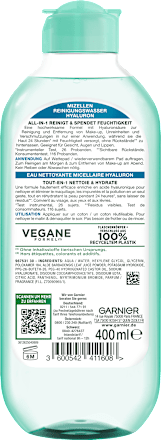 Reinigungswasser Mizellen All-in-1 Aloe Vera Garnier Skin Active