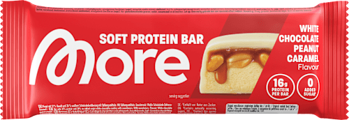 Proteinriegel White Chocolate Peanut Caramel More Nutrition