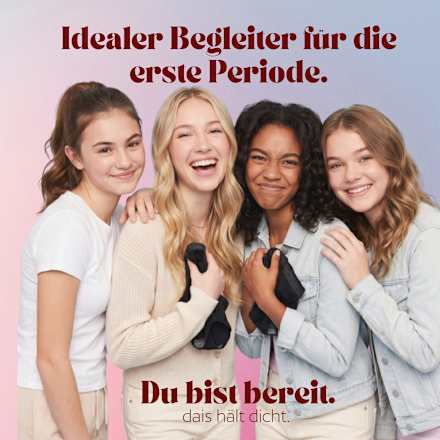 Periodenunterwäsche Slip Teens, Gr. 158/164 dais