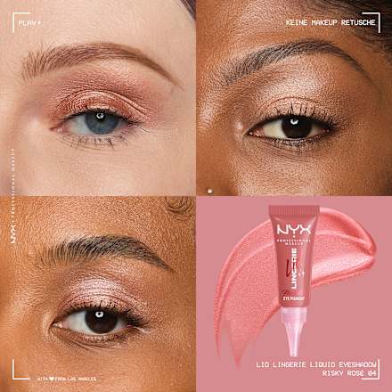 Lidschatten Lid Lingerie Metallic 04 Risky Rose NYX PROFESSIONAL MAKEUP
