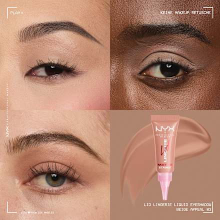Lidschatten Lid Lingerie Matte 03 Beige Appeal NYX PROFESSIONAL MAKEUP