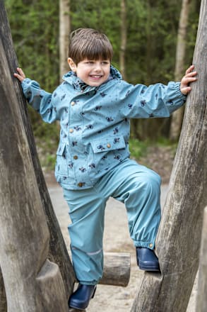 Regenhose, mint, Gr. 86/92 Mikk-Line