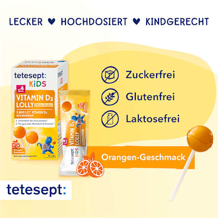 Kids Vitamin D3 Lolly 6 St tetesept