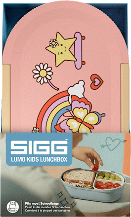 Snackbox Lumo rosa/gelb SIGG
