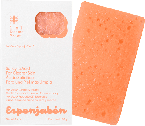 Spužvica sa sapunom Salicylic Acid 2u1 Esponjabon