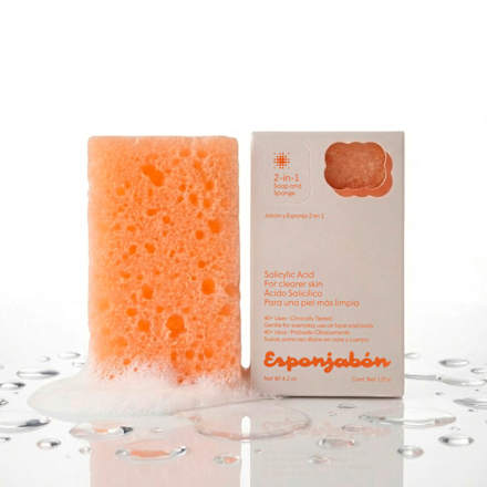 Spužvica sa sapunom Salicylic Acid 2u1 Esponjabon