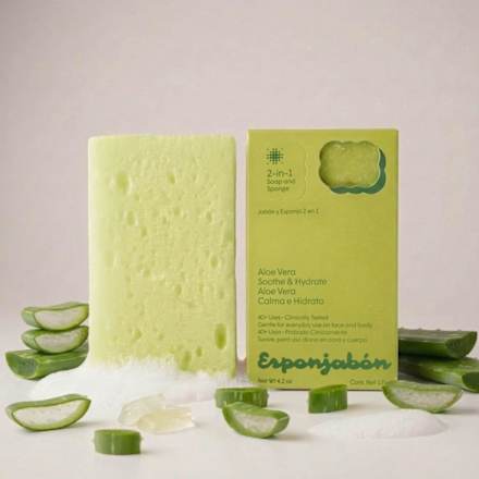 Spuživca sa sapunom Aloe Vera 2u1 Esponjabon