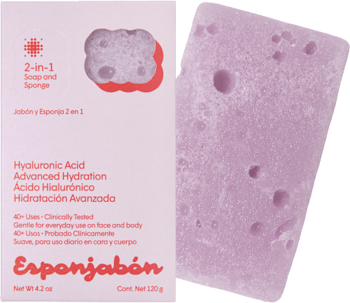 Spužvica sa sapunom Hyaluronic Acid 2u1 Esponjabon