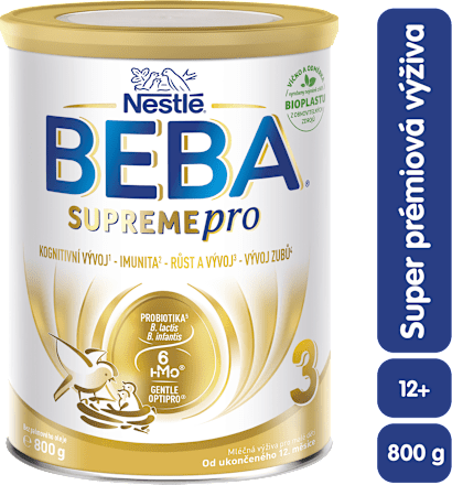 Mliečny nápoj pre malé deti SUPREMEpro 3 BEBA