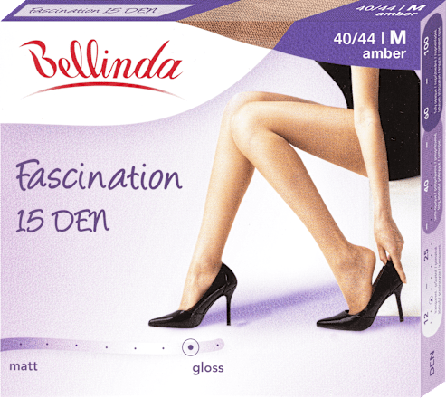 Pančuchové nohavice Fascination, M 40/44, amber Bellinda