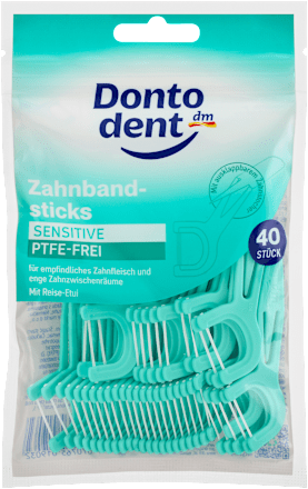 Zahnseidesticks Sensitive Dontodent