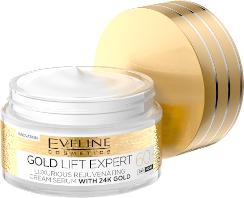 Дневен и нощен крем-серум за лице Gold Lift Expert 60+ EVELINE COSMETICS