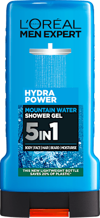 Sprchovací gél Hydra Power Mountain Water 5v1 L'ORÉAL PARiS MEN EXPERT