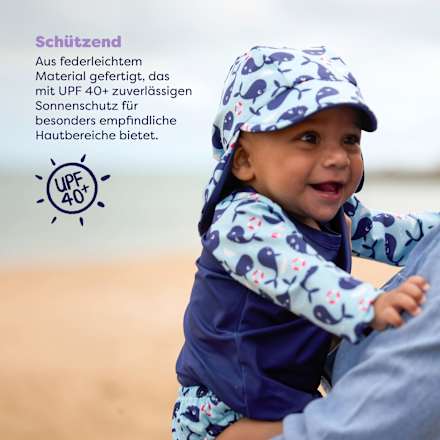 Wiederverwendbares Schwimm-Set Wal 2-3 Jahre Bambino Mio