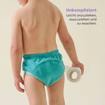 Stoffwindel wiederverwendbar Training Bärenstark Süß 2-3 Jahre Bambino Mio