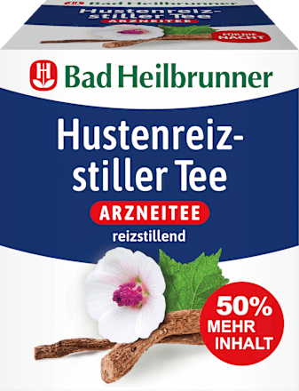 Arzneitee, Hustenreizstiller Tee (12 Beutel) Bad Heilbrunner