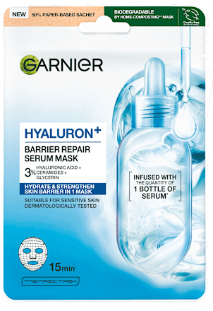 HYALURON+ textilní pleťová maska GARNIER
