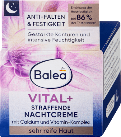 VITAL+ učvrstitvena nočna krema Balea