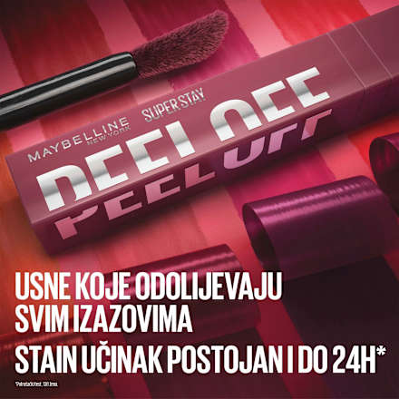 Tekući liner za usne Super Stay Peel-Off – 007 Blaze MAYBELLINE NEW YORK