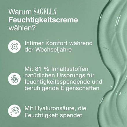 SAGELLA Feuchtigkeitscreme für den Intimbereich SAGELLA