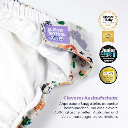 Stoffwindel wiederverwendbar Safari Bambino Mio