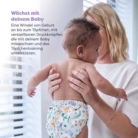 Stoffwindel wiederverwendbar Safari Bambino Mio