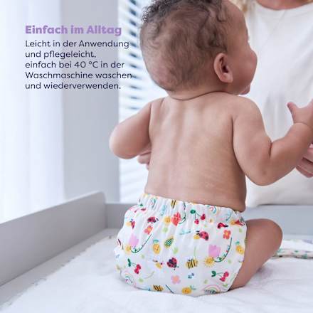 Stoffwindel wiederverwendbar Sonne Bambino Mio