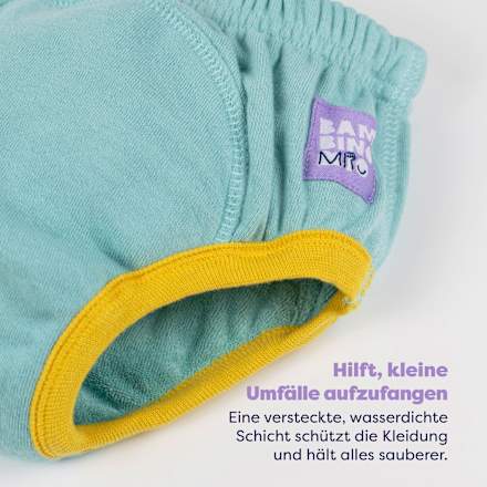 Stoffwindel wiederverwendbar Training Aqua 18-24 Monate Bambino Mio