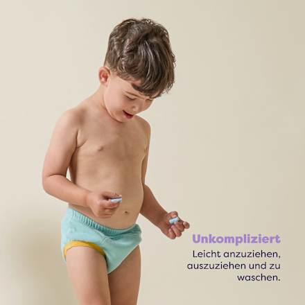 Stoffwindel wiederverwendbar Training Aqua 18-24 Monate Bambino Mio