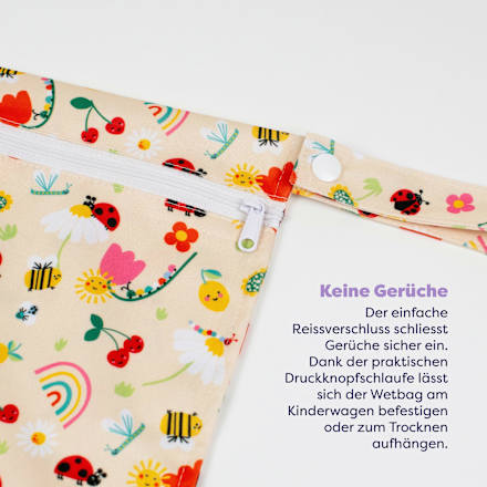 Wetbag für unterwegs Sonnen-Freunde Bambino Mio