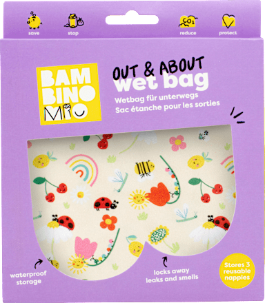 Wetbag für unterwegs Sonnen-Freunde Bambino Mio