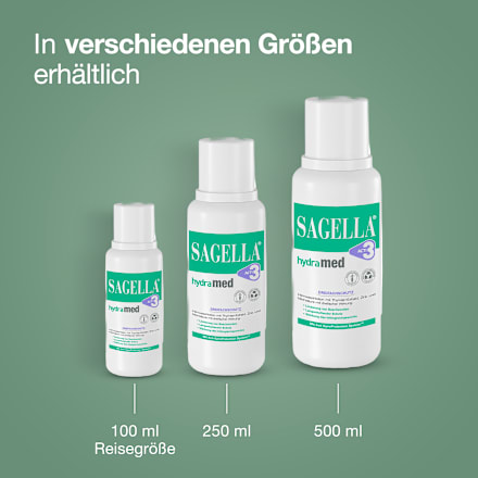 SAGELLA hydramed ACTI 3 Waschlotion für die Pflege des Intimbereichs SAGELLA