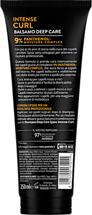 Balsamo Intense Curl syoss