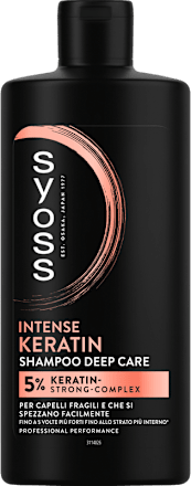 Shampoo Intense Keratin syoss