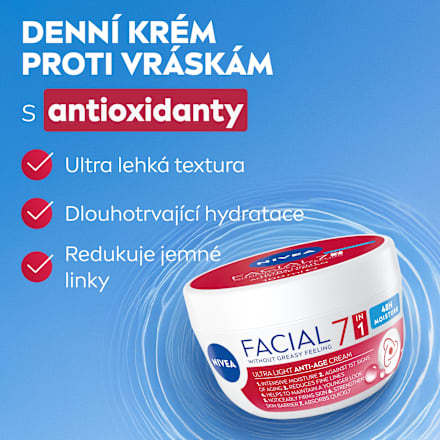 denní pleťový krém Facial 7 v 1 Anti-Age NIVEA